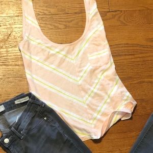 🦋pick 5/$25!  曆 forever21 Cute striped tank!